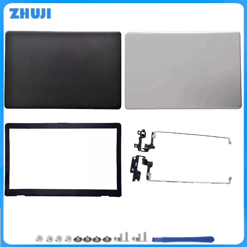 

For 17-BS 17-BR 17-AK TPN-W129 TPN-W130 NEW Laptop Cover LCD Back Cover/Front bezel/Hinges Screen Back Case Frame 17.3 Inch