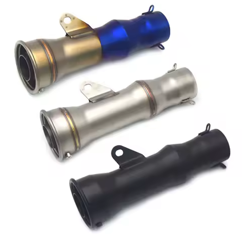 Universal 51MM Slip On Motorcycle Exhaust Pipe Escape Moto For Z650 Z900 ER6N CBR1000RR YZF R1 R3 S1000RR