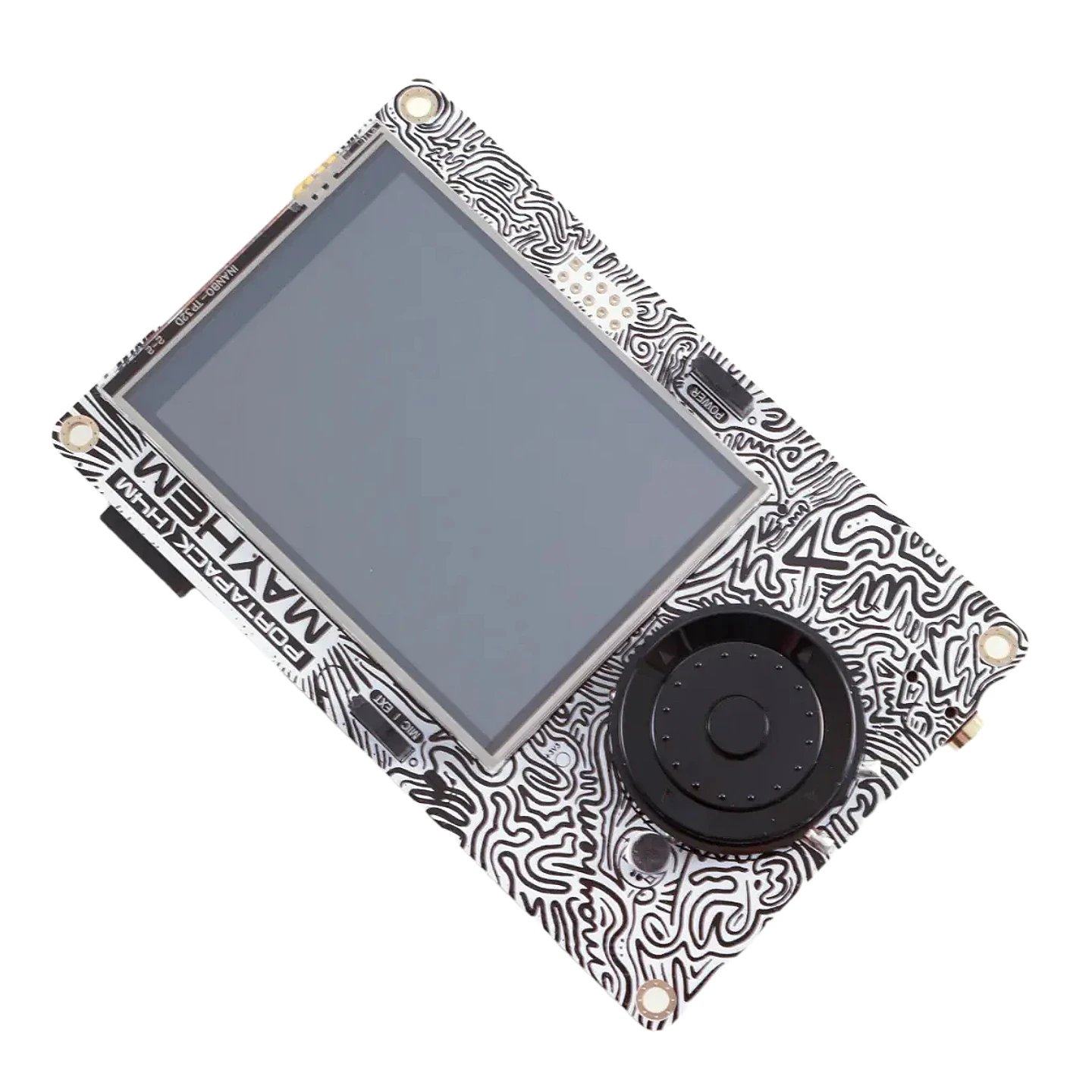 OpenSourceSDRLab Portapack H4M mit transparentem Gehäuse – Detail 3