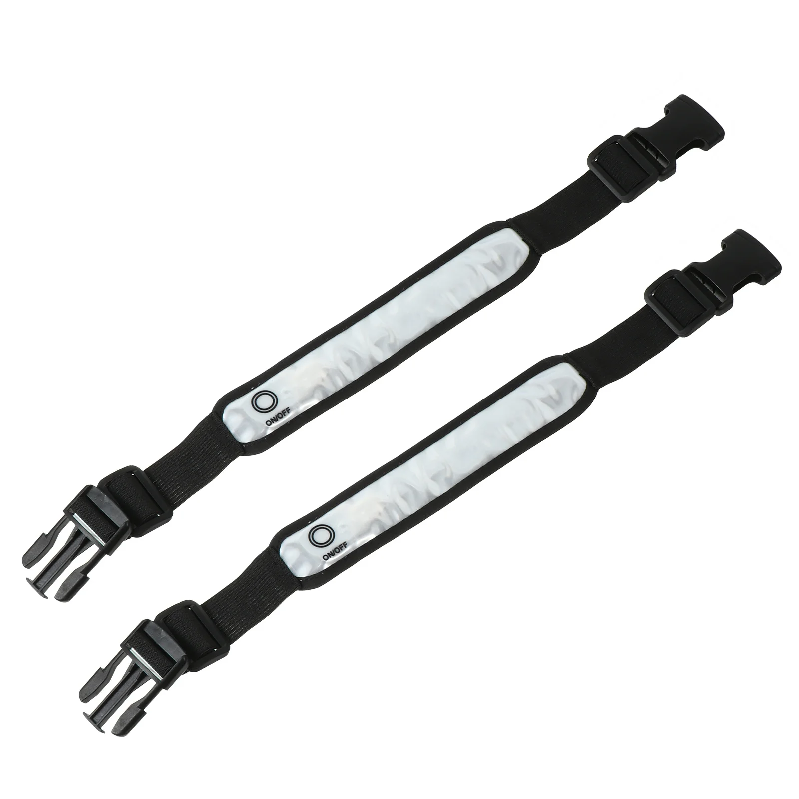 

2Pcs Reflective Wrist Band Super Bright LED Armbands for Outdoor Sports Running Cycling Safety Accessory for Adults Pets