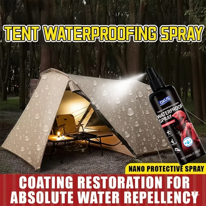 Fabric Waterproof Spray Water Repellent Shoes Clothes Bags Non Toxic Quick Drying Stain Resistant Keeps Material Breathable