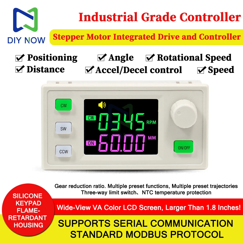 XY-SD04 XY-SD06 وحدة تحكم محرك متدرج 42 57 سائق التحكم الأمامي والخلفي PLC الاتصالات التسلسلية 4A /6.6A #1