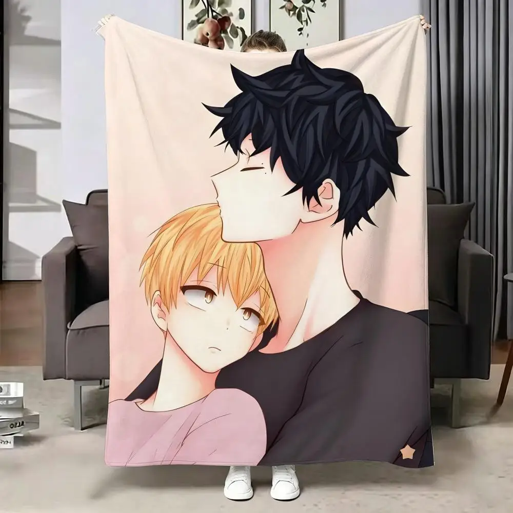 Manta de Franela Suave y Cálida L-Love I-Is A-An I-Illusion, Manta Multiusos para Cama, Sofá, Oficina, Manta para Siesta con Aire Acondicionado
