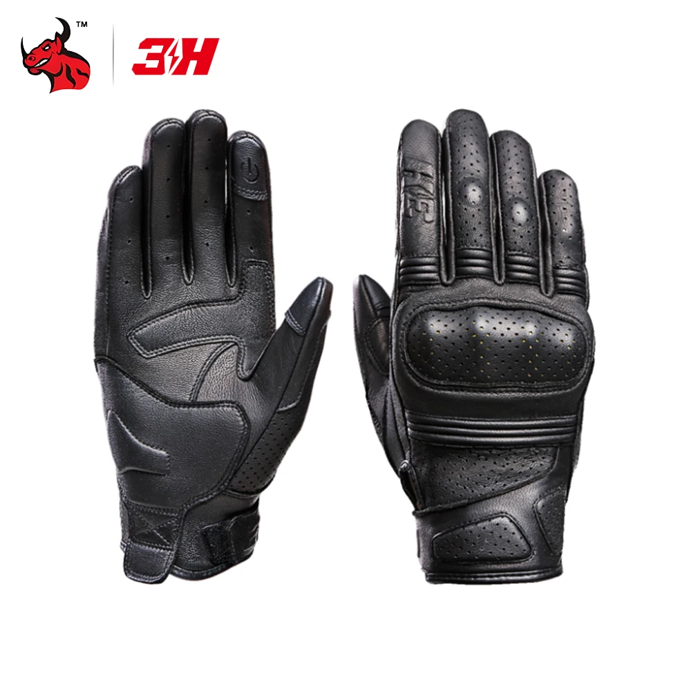 

Outdoor Motorcycle Gloves Breathable Retro Touch Screen Rider Safety Defense Gloves Highway Riding Off-road Gear