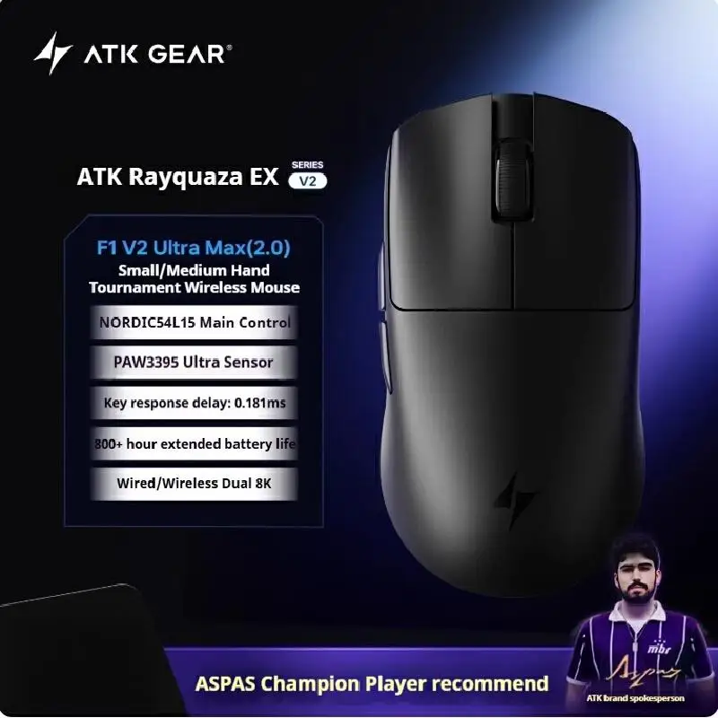 raton-inalambrico-para-juegos-atk-f1-v2-sensor-paw3950-nordic54-bateria-larga-de-baja-latencia-38g-torneo-ligero-de-mano-pequena-y-mediana