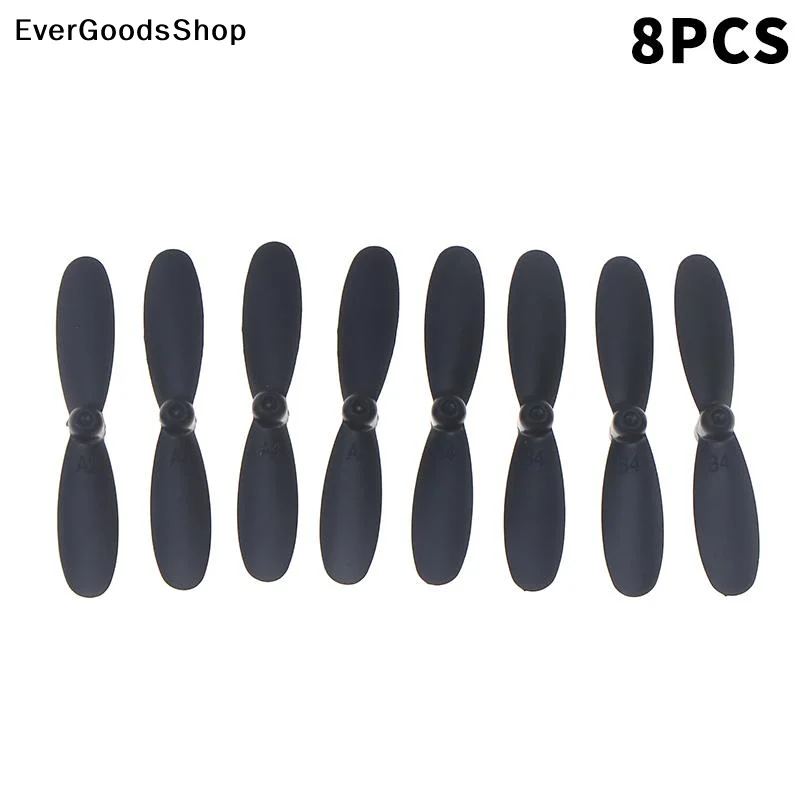 

New 8PCS 42mm Props For 4D RC Spare Parts V8 Mini Toy R/C Mini Drone Quadcopter Propeller Parts Kit