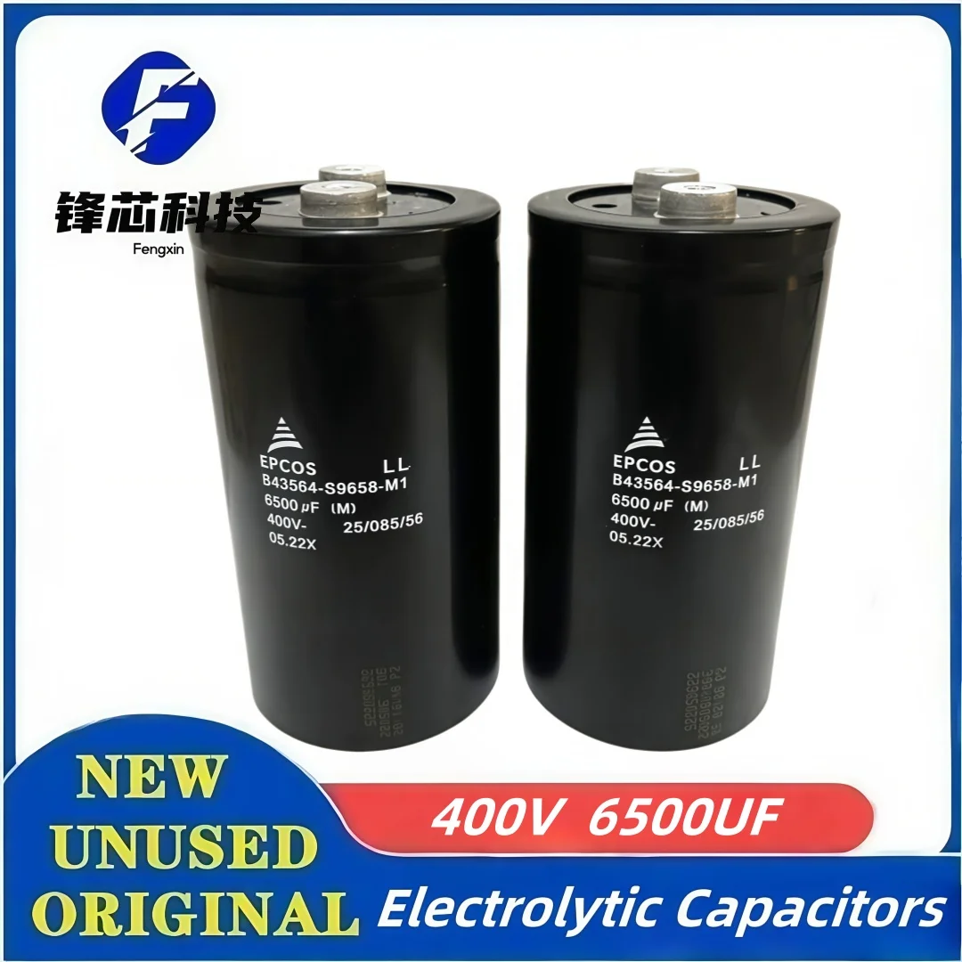 

400V 6500UF EPCOS Aluminum Electrolytic Capacitor Inverter Welder 400V6500UF Screw Foot Bolt Capacitor