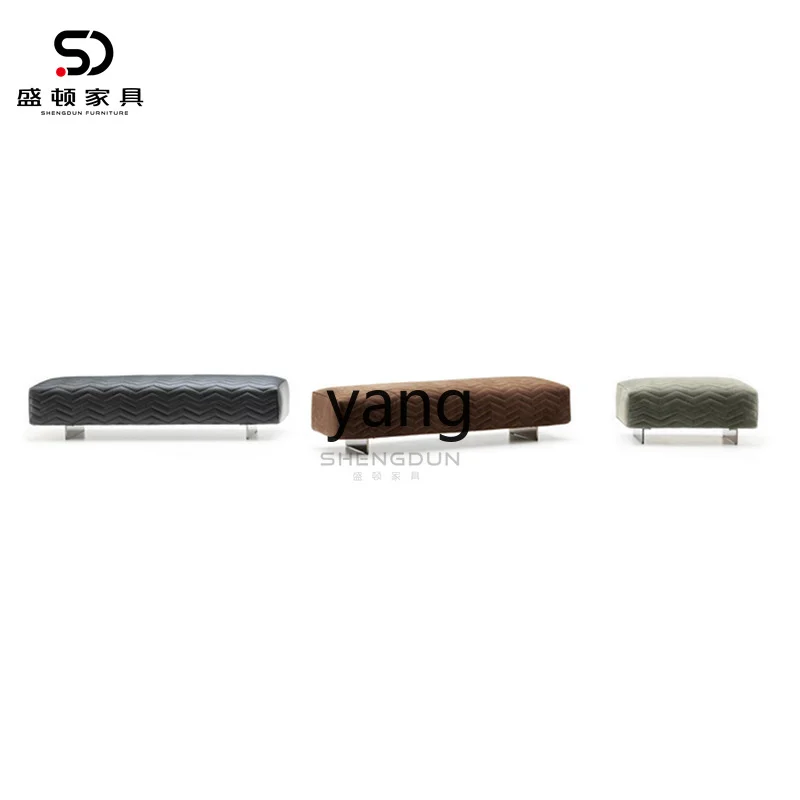 Lh Nordic light luxury bedroom end stool Italian minimalist design shoe stool