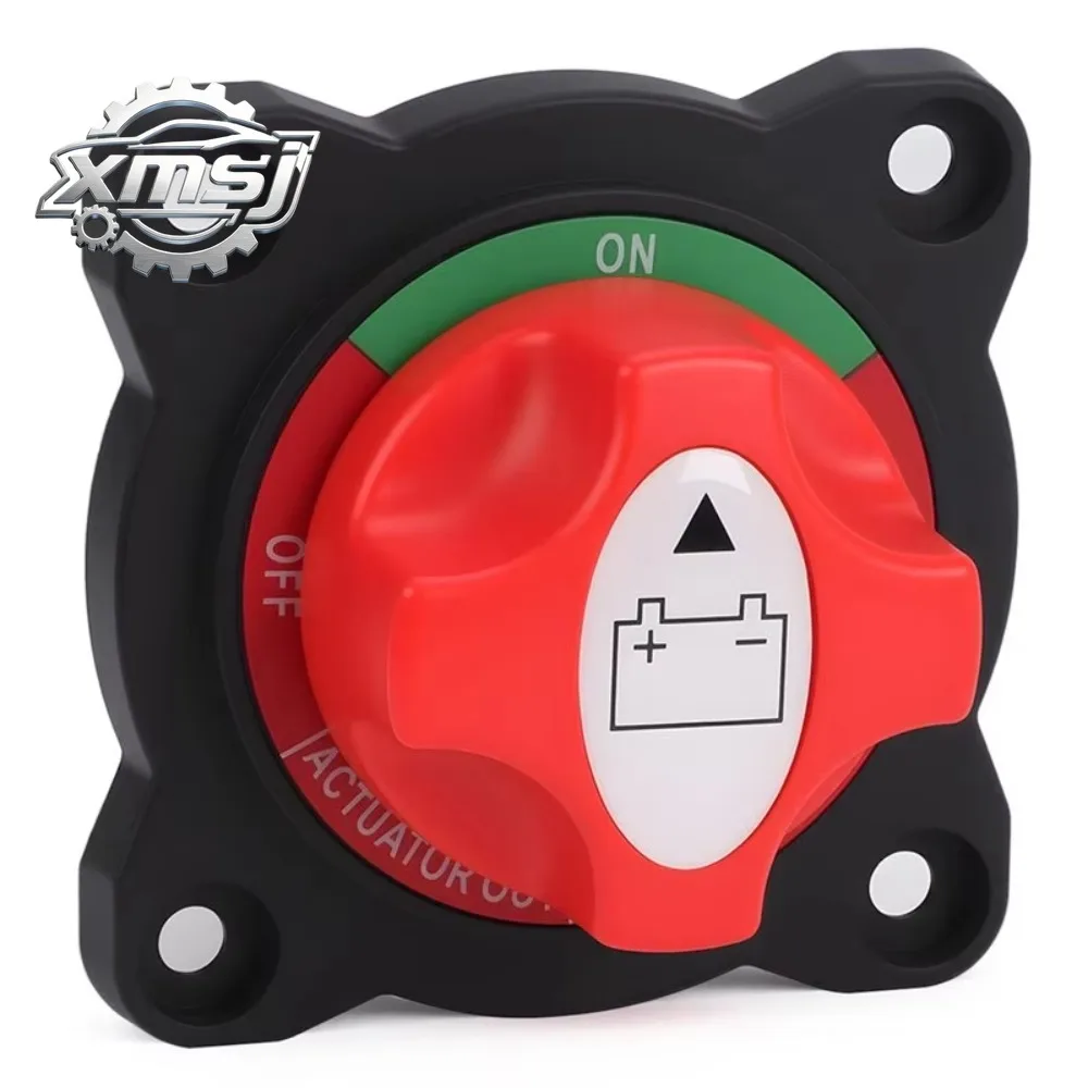 interruptor aislador  batería para coche, camión, barco, motocicleta, 12V-48V, 300A, interruptor  corte  Terminal, separador  ba