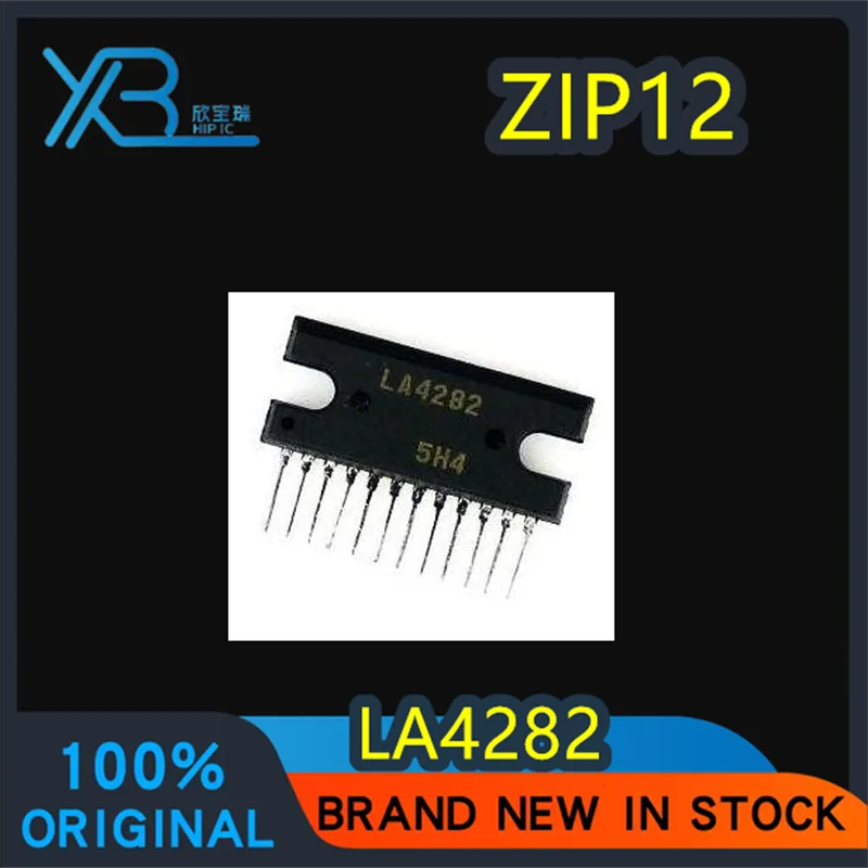 

(5/50 pieces) LA4282 ZIP12 Brand new genuine audio power amplifier IC chip dual channel power amplifier spot delivery fast