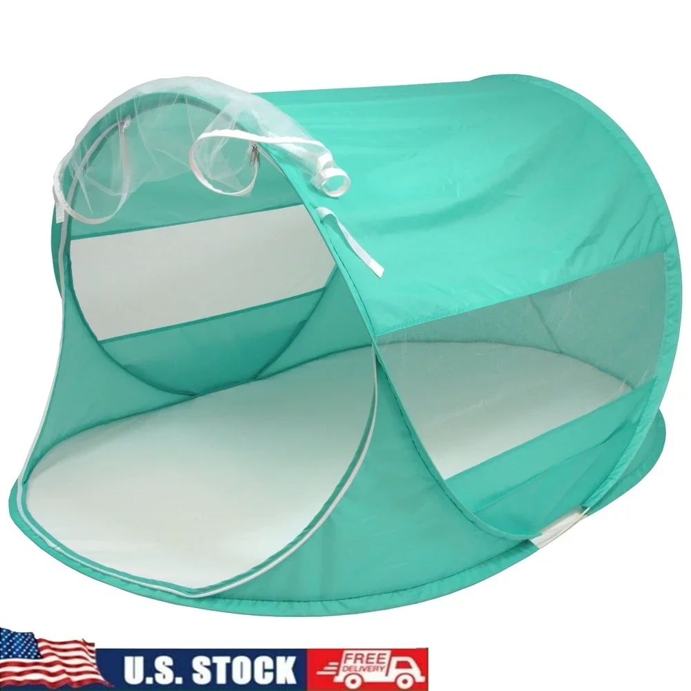 

Всплывающая купольная палатка с затемнением, уличный солнцезащитный козырек, семейный кемпинг, простая установка, легкий портативный с сетчатыми панелями, защита от насекомых