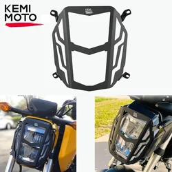 For Honda GROM MSX125 Motorcycle Front Headlight Grille Cover Guard Protection Covers Headlight Bracket Grill Cover KEMIMOTO