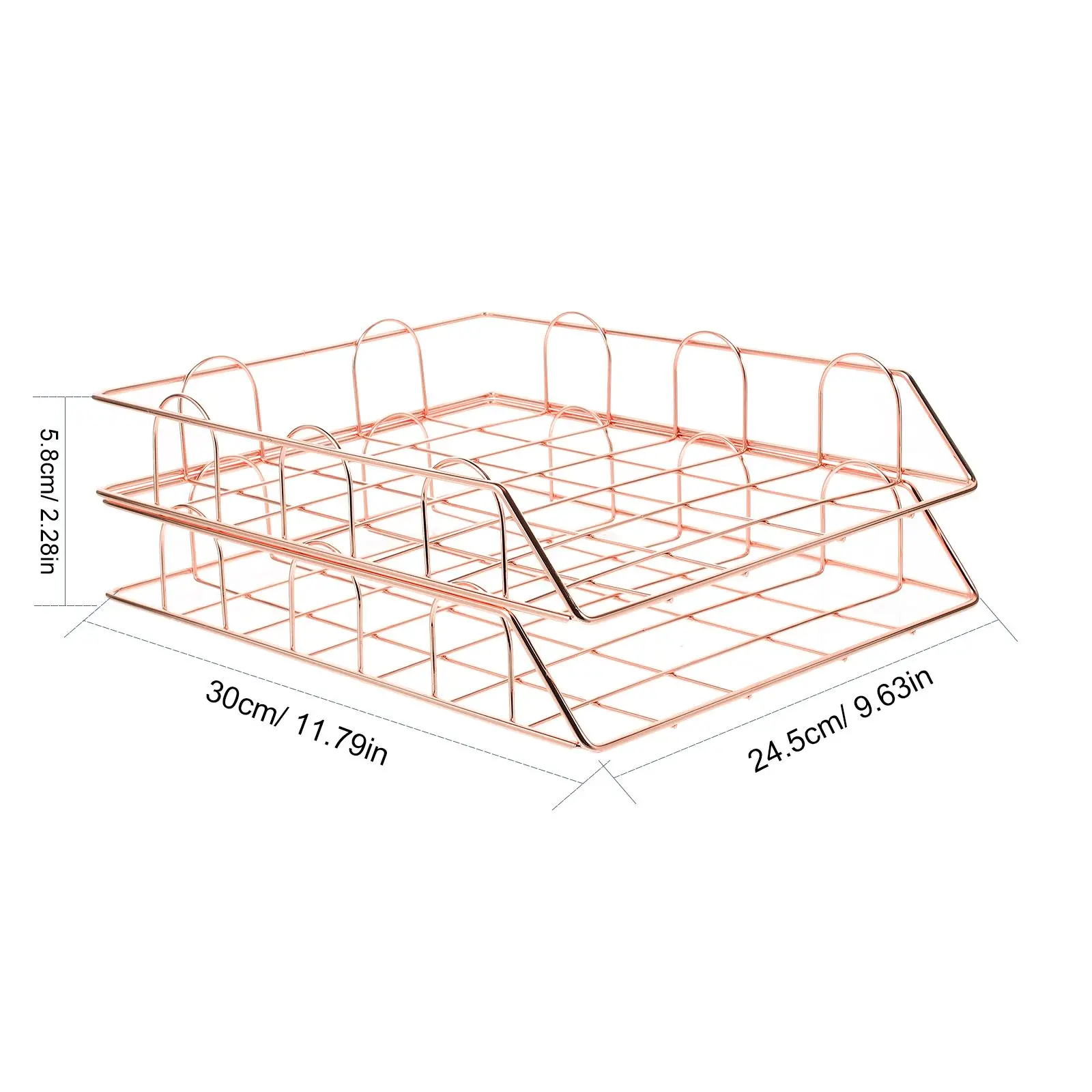 2 قطعة ملف معدني ganizer سلة التخزين حامل مستندات رف المجلات الحديد سطح المكتب صينية اللوازم المكتبية شبكة ganizer مكتب أسود