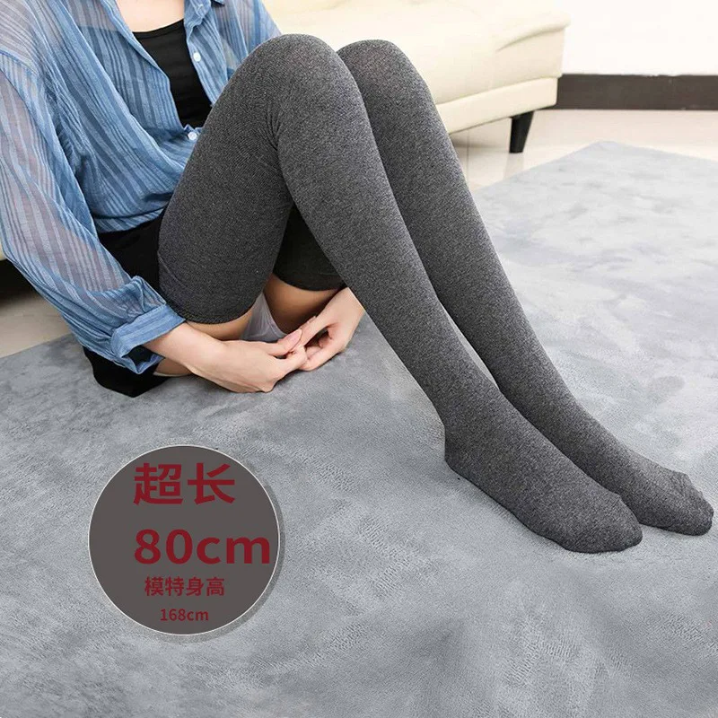 Sock Leisure Ankle Crew Fuzzy Super Long thigh-high Men Women Wear Autumn Winter Reaching Root Thigh knee-high B2W121