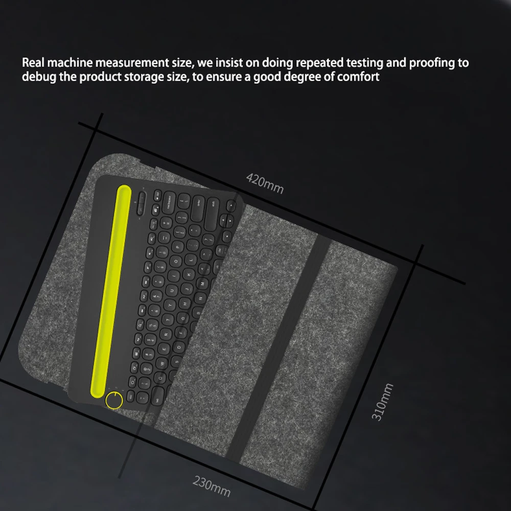 Keyboard for CASE Storage Bag For K480 Keyboard Wireless Keypad Protective Travel Storage for CASE Anti Shock New