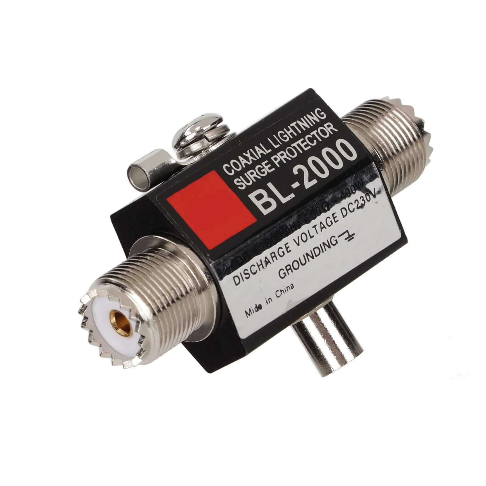 BL-2000 PL259 hembra a PL259 hembra 400W pararrayos