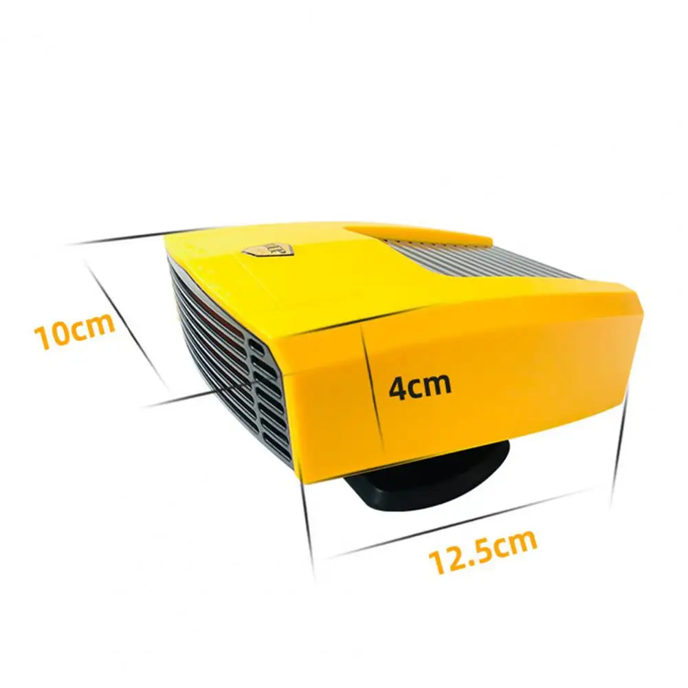 Premium Car Heater Fan Heating/Cooling 360 Degree Rotation Multi-protection Car Heating Fan Auto Accessories