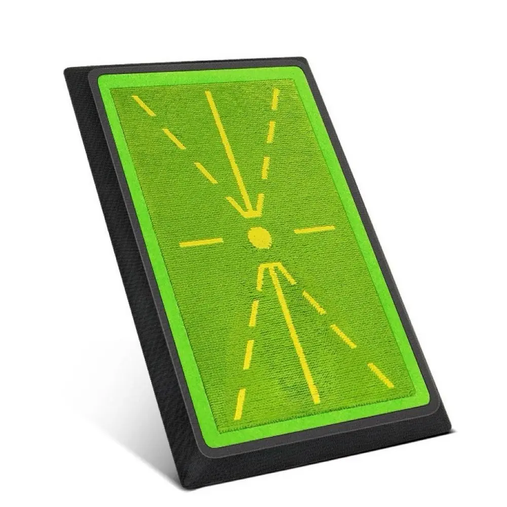 

Тренировочный коврик для гольфа с отслеживанием траектории мяча, высококачественный, для начинающих, портативный, для отработки ударов