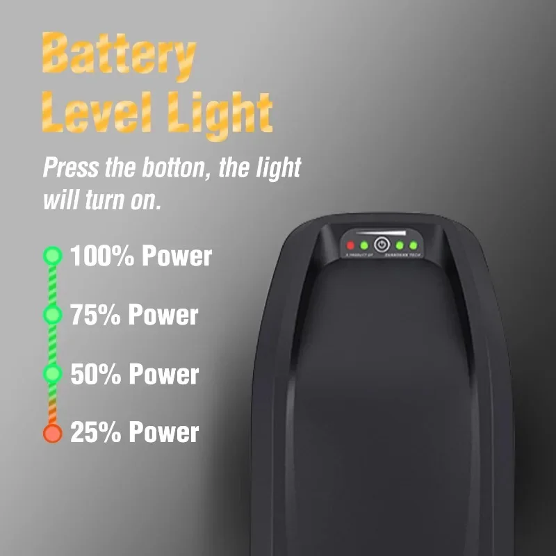 Batteria originale Hailong Ebike 48V 10Ah 20Ah 30A BMS 350W 500W 750W 1000W 18650 Cell Spedizione gratuita e caricabatterie regalo duty-free