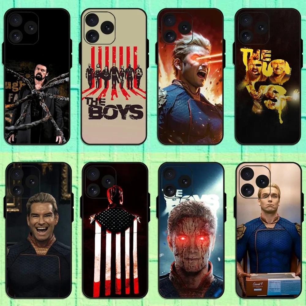 TV The B-Boys H-HomeLander Phone Case For iPhone 8 11 12 13 Pro 14 15 Mini X XR XS max Plus Shell