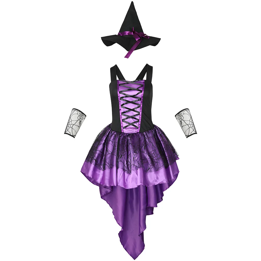 Ensemble de olympiques de sorcière pour femmes et filles, robe de cosplay Hallween, tenue de fête de Pâques, jolie jupe féminine, paupières Tim Masade