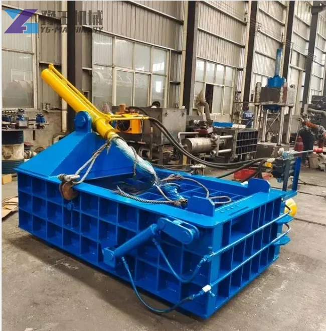 YG Hydraulic Baler Machine Aluminum Cans Compactor Hydraulic Scrap Metal Baling Machine Tyre Baler Bailing Machine