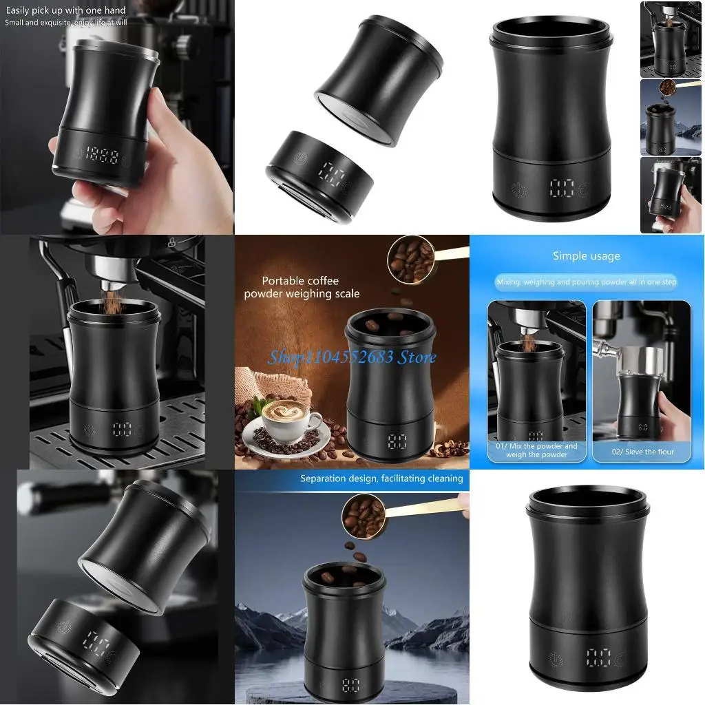 

Y6GD Professional Coffee Grinder Companion Scale 0.5g Sensitivity 500g Capacity Ergonomic Touch Control Interfaces