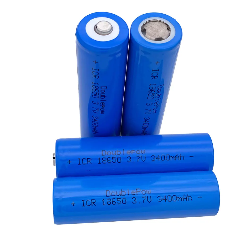 Nowa oryginalna bateria Doublepow 18650 3.7V 3400mah 18650 akumulator litowy do latarki itp