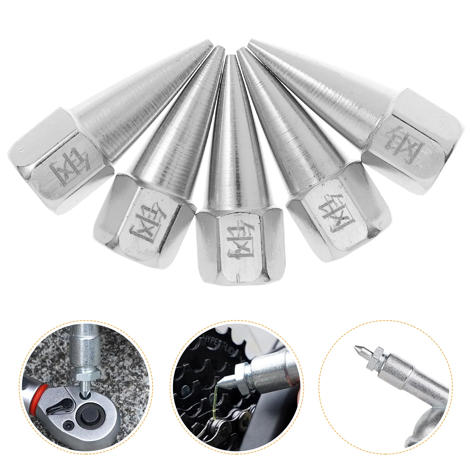 

5pcs Grease Nozzle For Grease Hose Tips Metal Thread Replacement Fittings Durable Coupler Lubrication Accessories Kit Engine