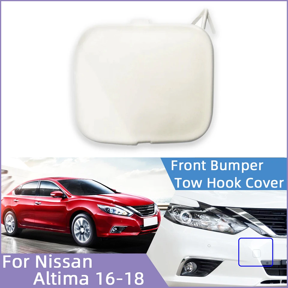 

Auto Parts Front Bumper Tow Hook Eye Cover Cap For Nissan Altima 2016 2017 2018 622A09HS0A Towing Hauling Trailer Lid Garnish