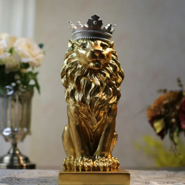 Figuras de leones decorativas - Acabado Premium Garantizado