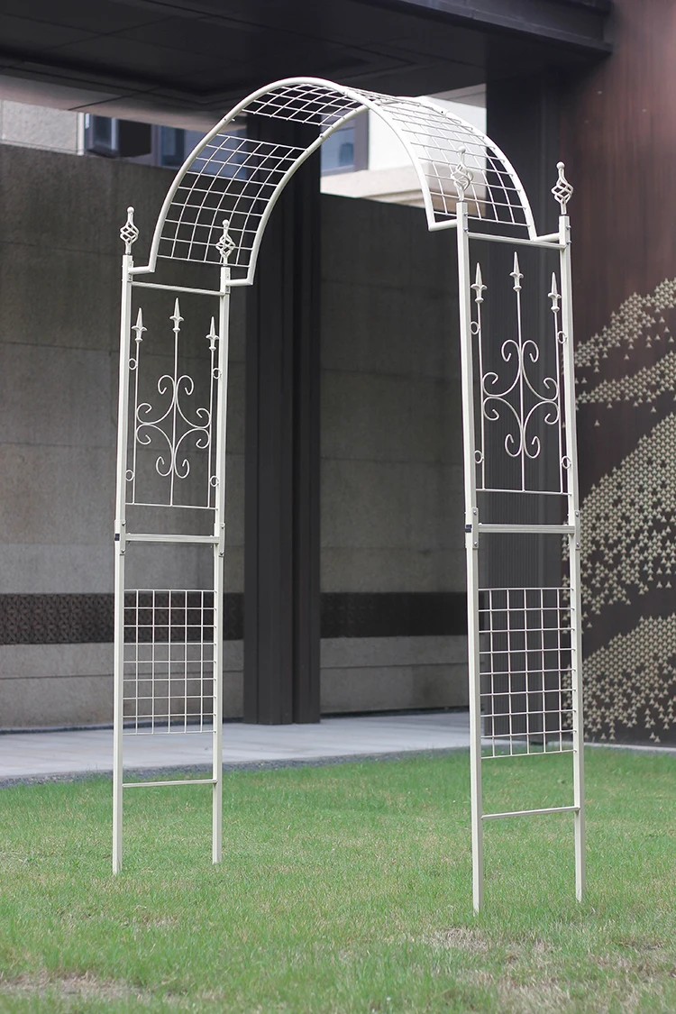 Foreign trade export to Japan's new wrought iron arch flower stand plant climbing vine flower stand courtyard decoration rose br