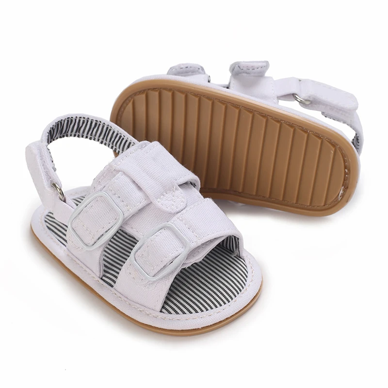 2023 Summer Children's Newborn Sandals Fashionable Soft Baby Shoes First Walker Baby Shoes Rubber Non slip Sandals 0-18M