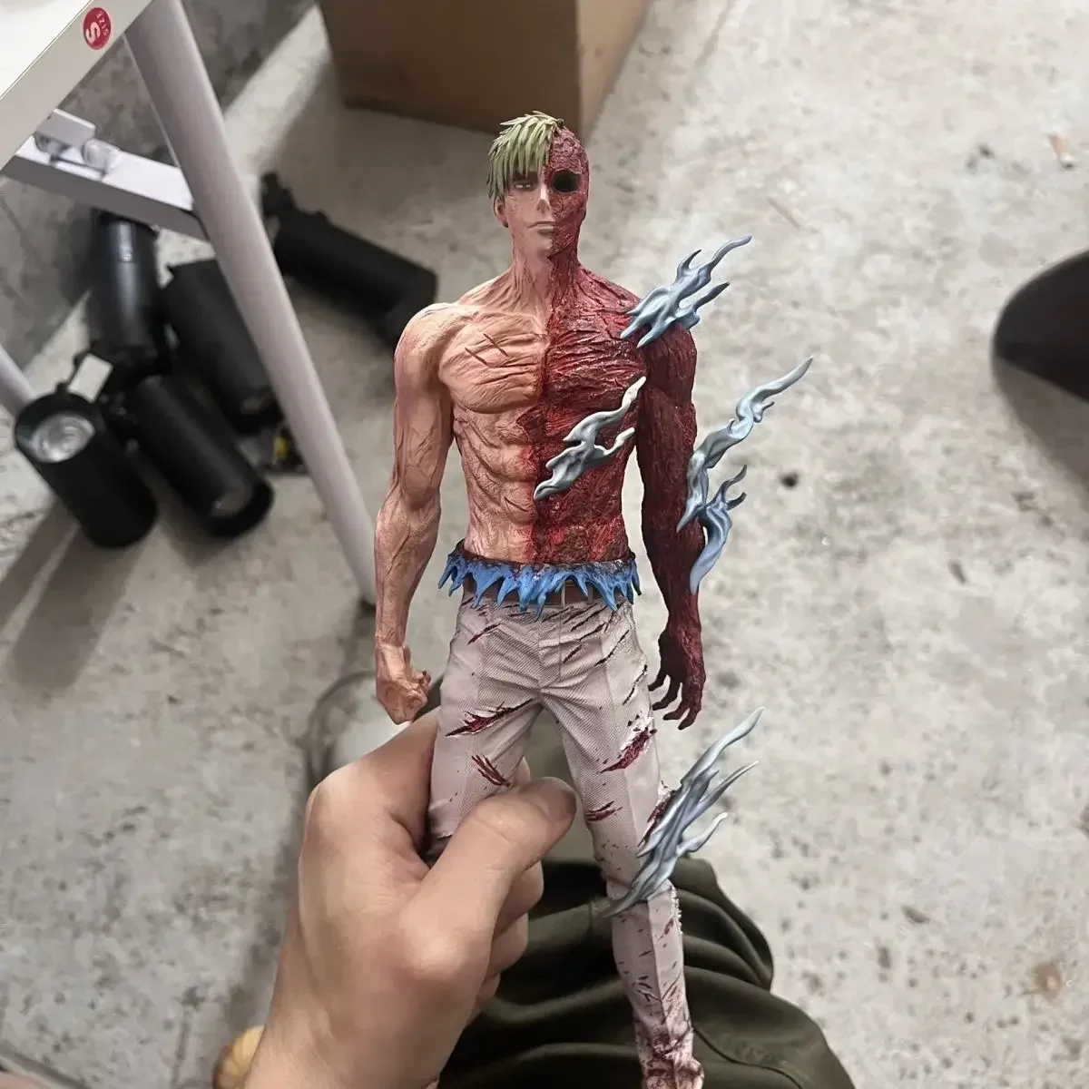 32CM Nieuwe Nanami Kento Figuur Jujutsu Kaisen Anime Figuren Pvc Standbeeld Kamer desktop decoratie Collection Model Speelgoed Halloween gift