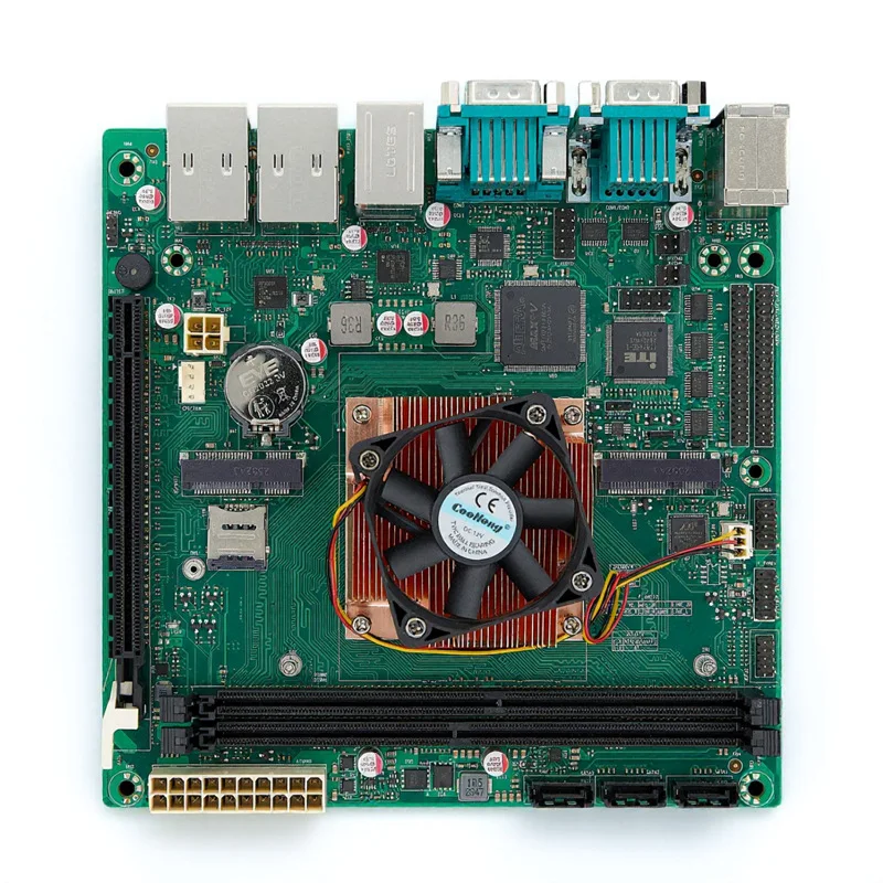 

FT-D2000 Feiteng D2000 octa-core CPU localized main board dual gigabit network port, can install Tongxin UOS