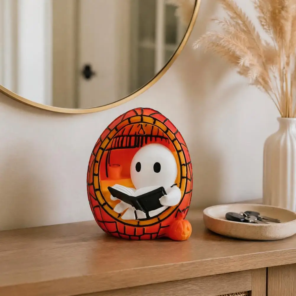 Halloween Decorative Night Light Portable Battery Operated Lamp Halloween Ghost Decorative Lamp Cute Led Night Light Spooky