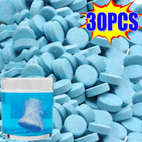 1-30pcs Super Concentrated Glass Water Wiper Fine Effervescent Tablets Dust Sludge Remover Car Solid Cleaner Auto Accessories