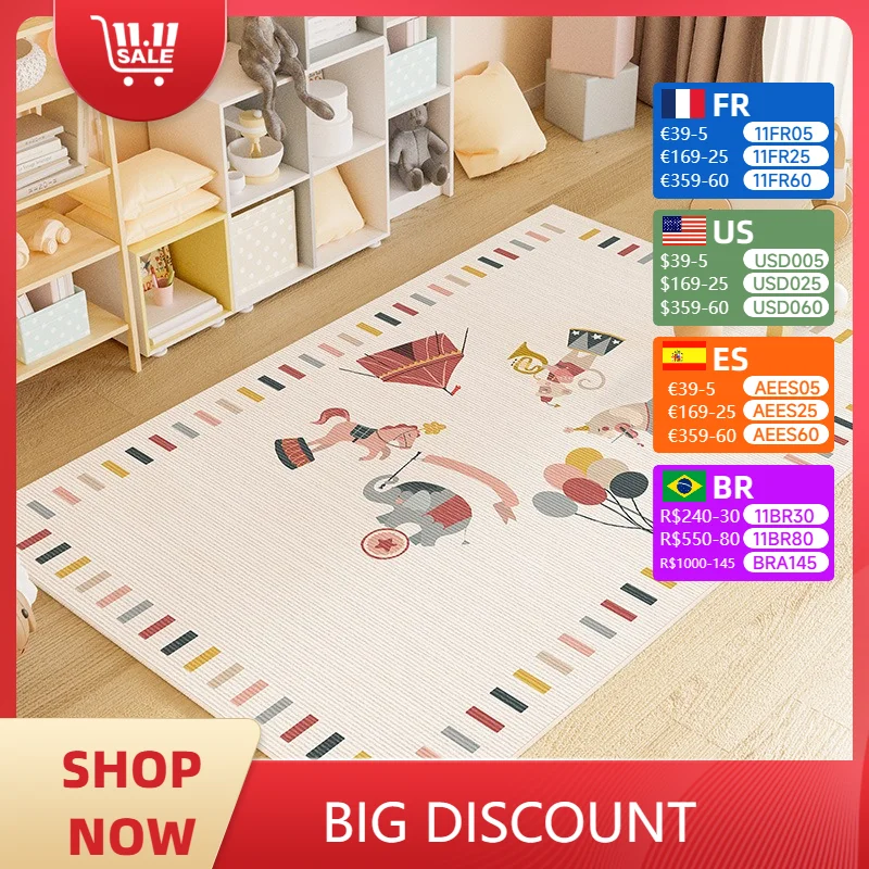 

Carpet for Living Room Simplicity Cute Pattern Large Area Coffee Tables Rug Soft Fluffy Chirldren Bedroom Bedside Mats Tapis 러그