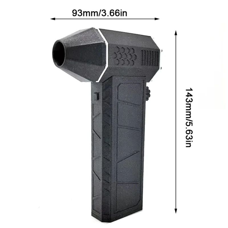 Sopladores ligeros Sopladores chorro rápidos Ventilador eléctrico Ventilador eléctrico plástico