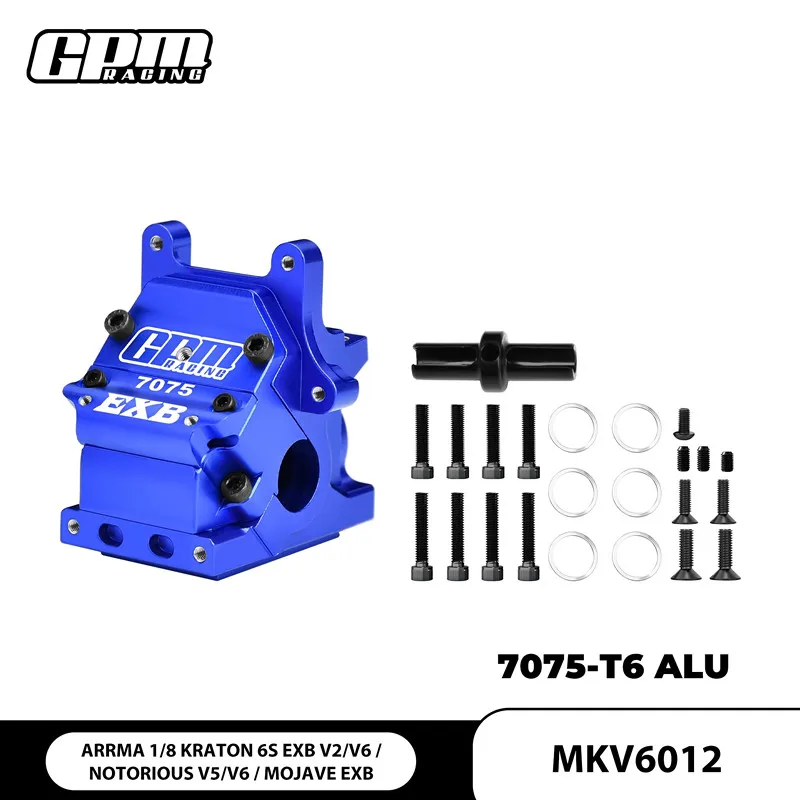 

GPM 7075 Передняя/задняя переборка из сплава ARRMA 1/8 Kraton 6S EXB V2 V6 Notorious Mojave 1/7 OUTCAST 6S 1/8 TYPHON
