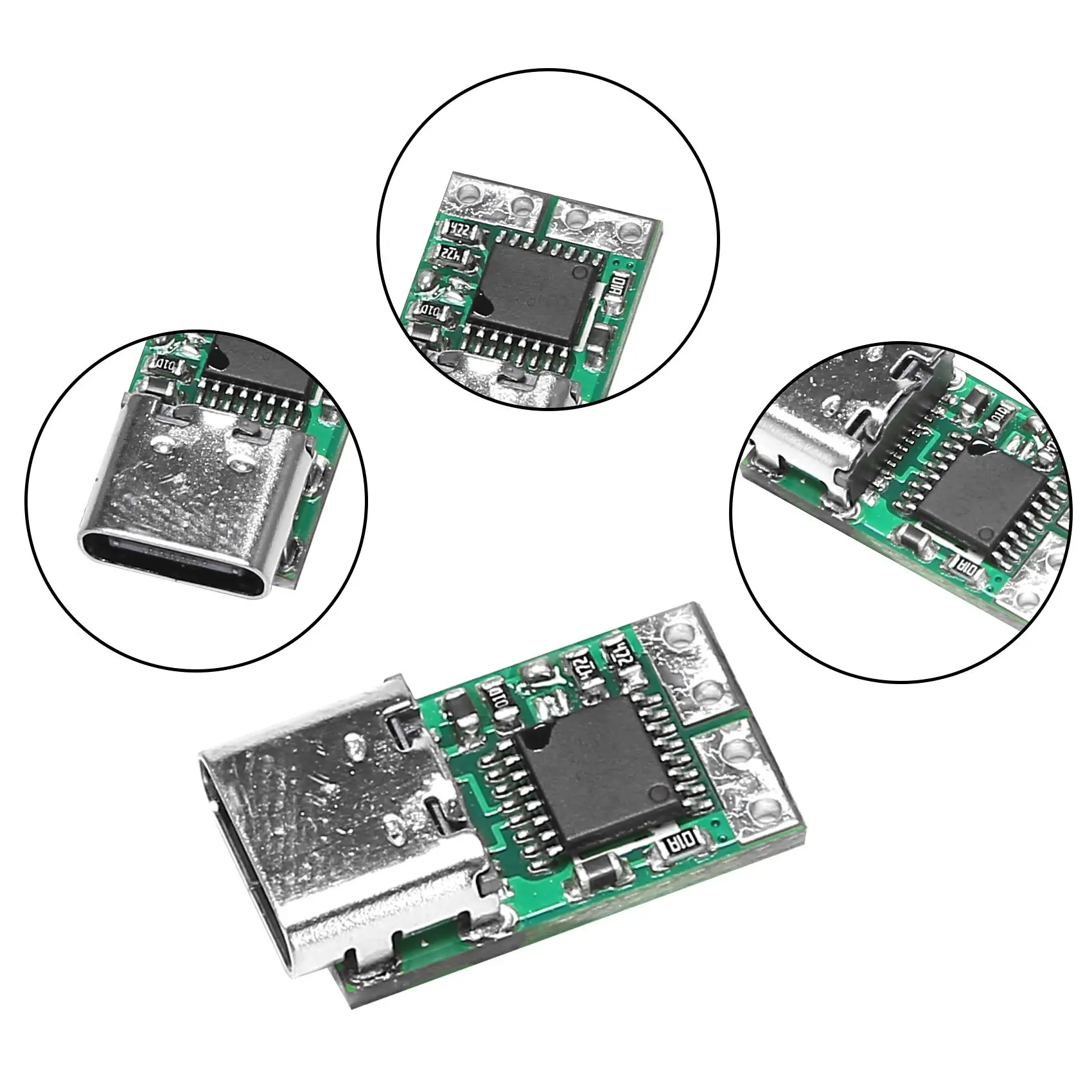 【RECOMENDAR】USB-C PD2.0/3.0 zu DC Konverter Netzteil Modul Decoy Schnellladung Trigger Poll Polling Detector Tester (ZYPDS)