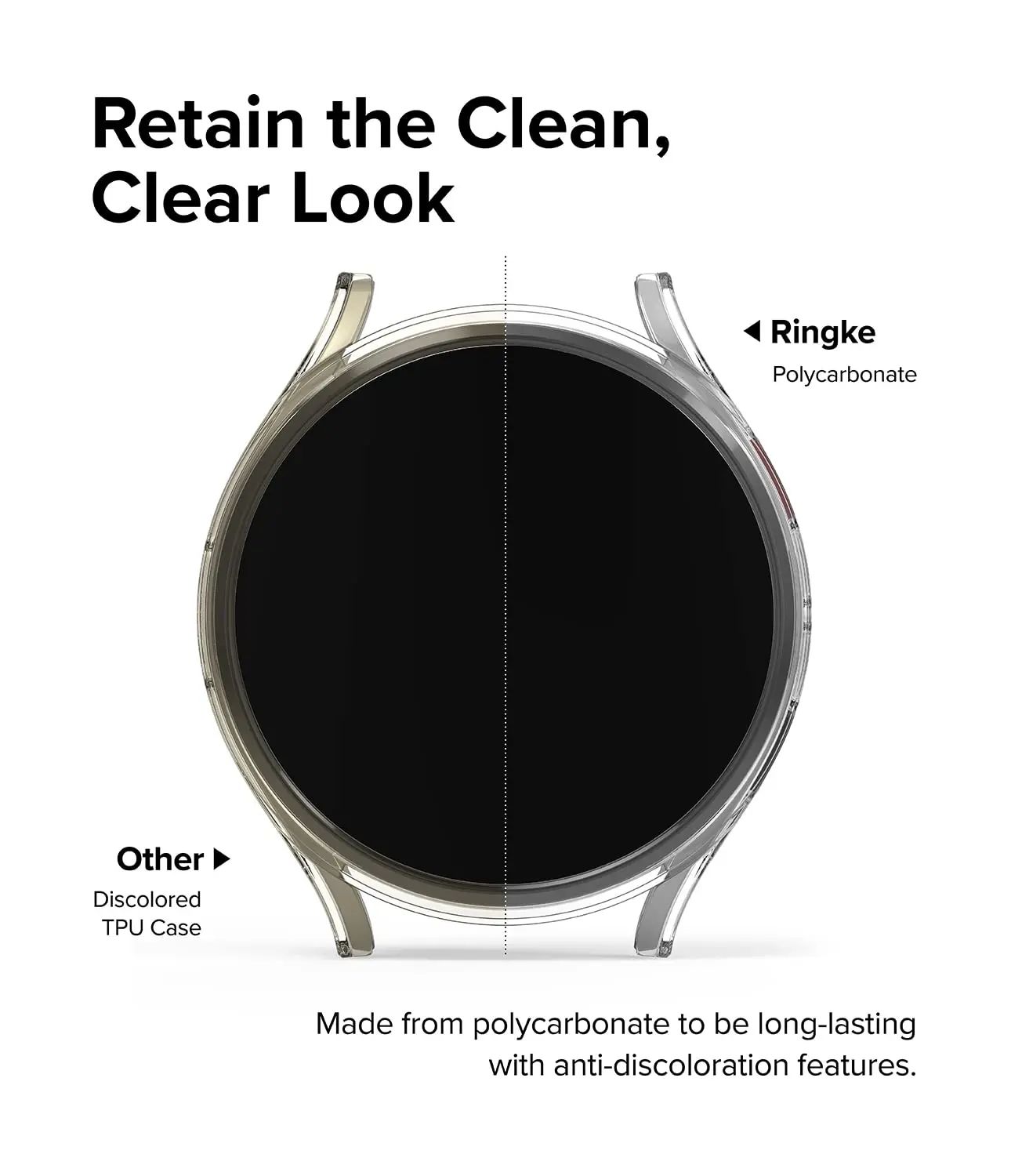 Uhren abdeckung für Samsung Galaxy Uhr 6 5 4 40mm 44mm 42mm 46mm 45mm PC mattes Gehäuse Schutzs toß stange Shell Watch 5/5Pro/6Classic