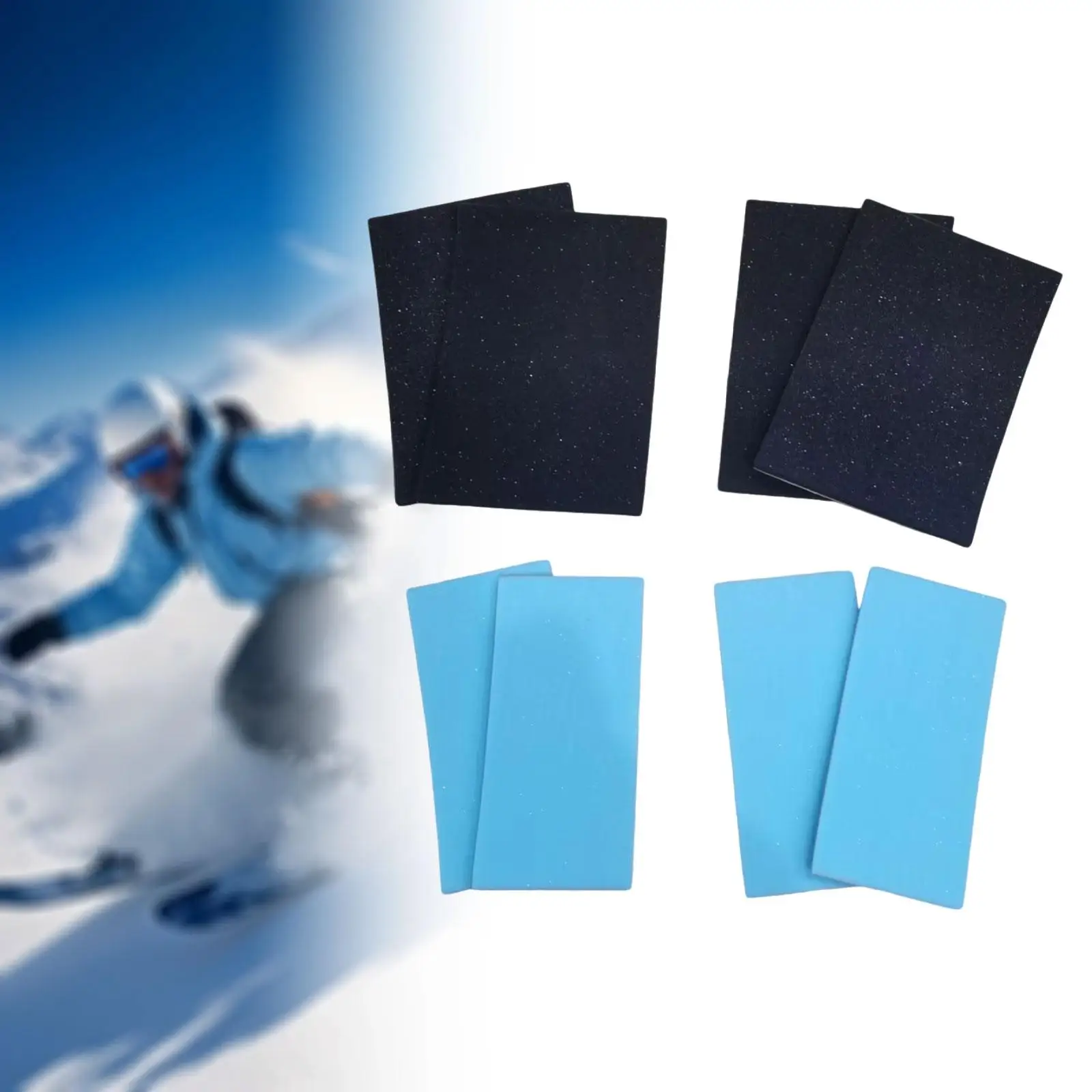 Thinkened Ski Shin Guards for Ski Boot Liner Foam Cushioned Shin Protector High Performance Padding for Winter Sports