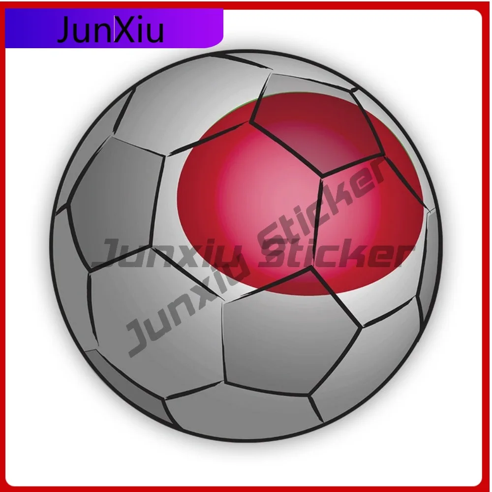 

Japan Football Sticker Scratch Resistant Weather Resistant Cool For Truck Motorcycle Car Body Removable Easy Apply Decoration