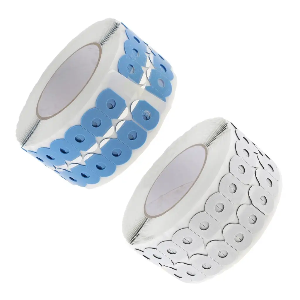 Lens Blocking Pads Reusable Double Sided Adhesive Optical Glasses Non Slip Sticker for Lens Container and Eye Care