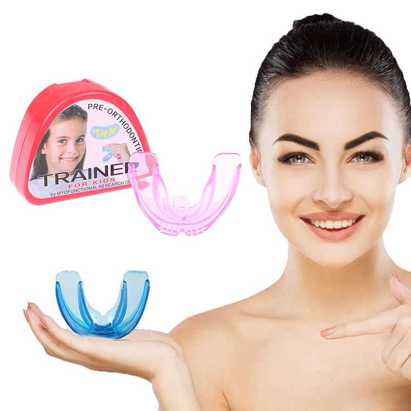 1pc Teeth Trainer for Kids Children Teeth  Appliance Dental Alignment Braces Mouthpieces Phase Soft and Hard