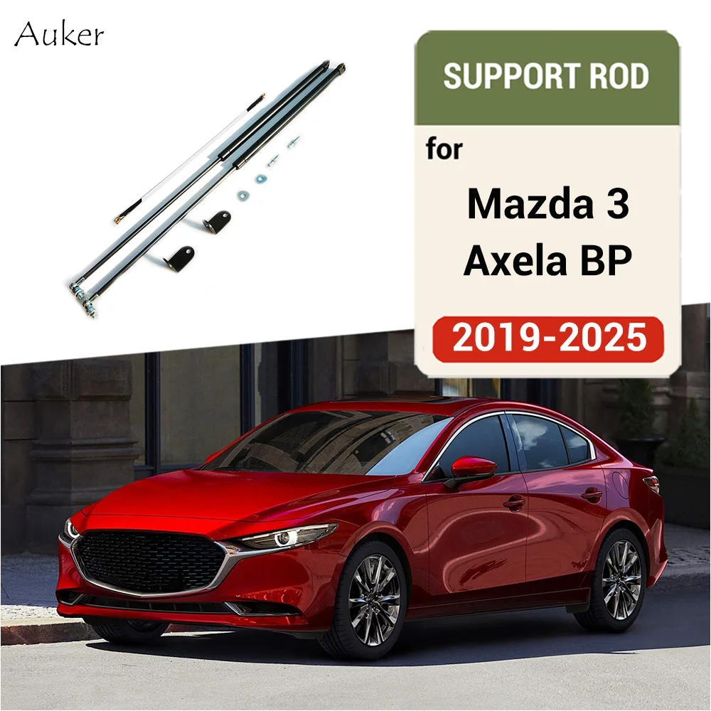 For Mazda Axela 3 2019 2020 2021 2022 2024 2025 Car-styling Refit Bonnet Hood Gas Shock Lift Strut Bars Support Rod