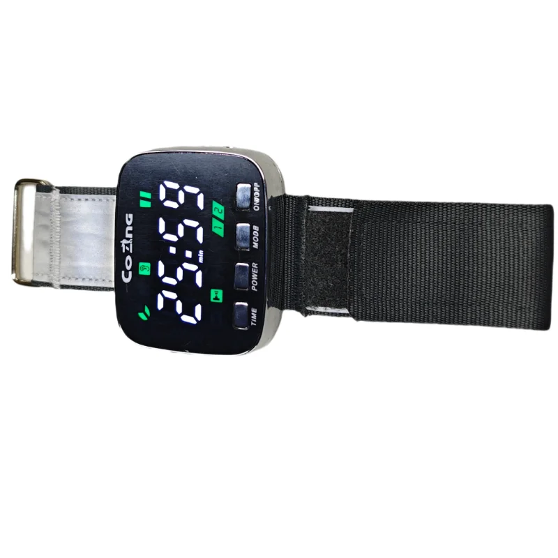 

Red Laser Heart Massager 650nm Portable for Blood Flow Enhancement & Pain Management