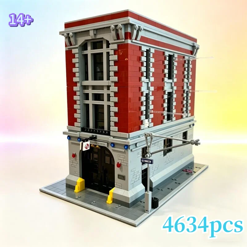 New Arrival 4634pcs Ghostbusters Firehouse 16001 83001 Building Blocks Bricks Kit  Christmas Birthday Gifts