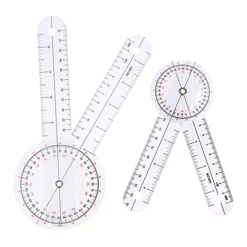 6 8Inch Goniometer Medical Joint Ruler Calibrated Orthopedics Angle Rule Spinal Finger Ruler